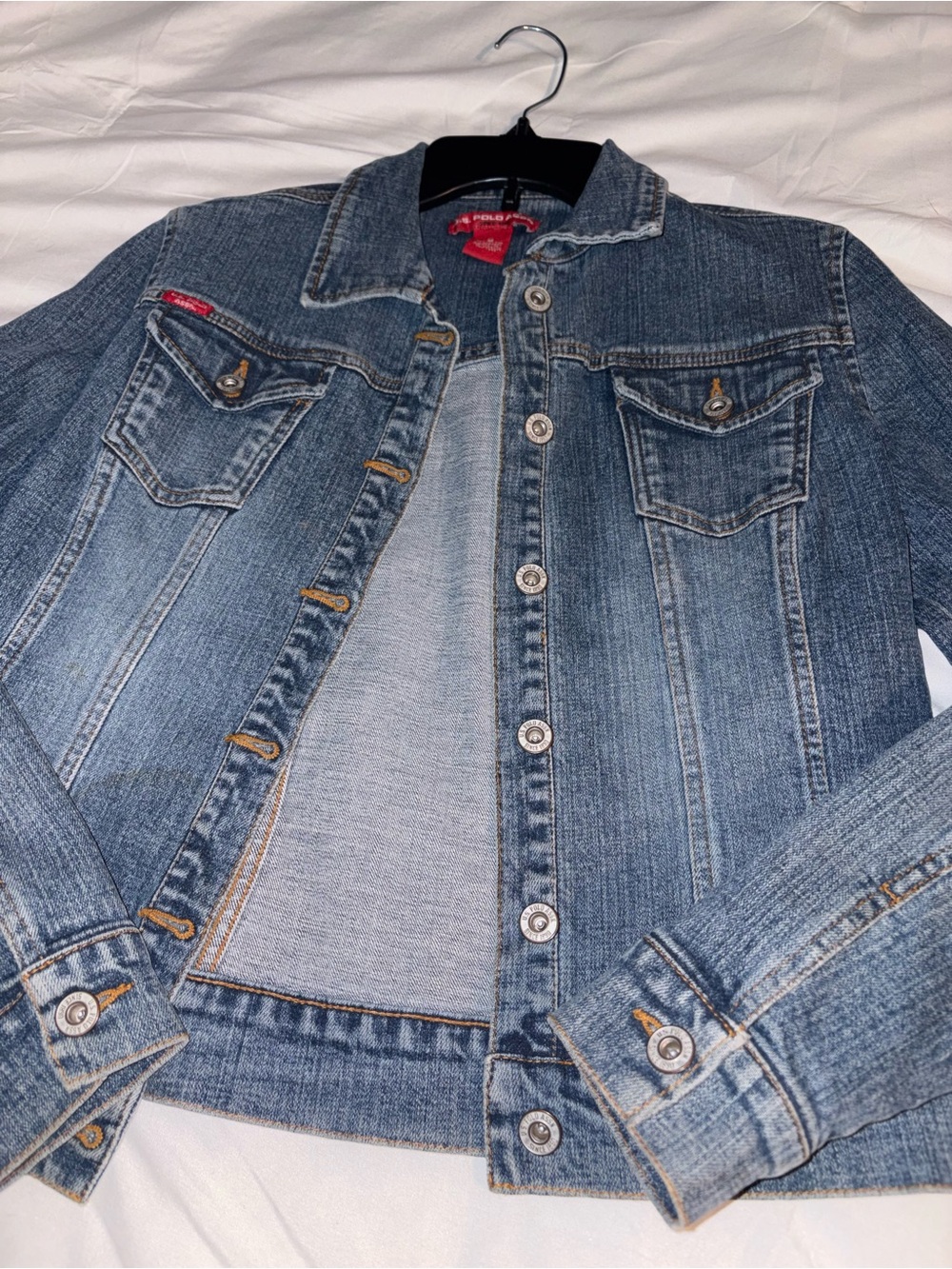 U.S. Polo Assn. Women's Medium Blue Denim Jacket